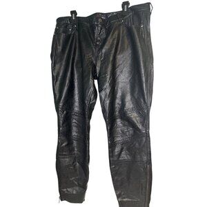 Rebel Wilson x Torrid Women’s Size 18 Faux Leather 100% PU Pants Y2K Edgy Chic